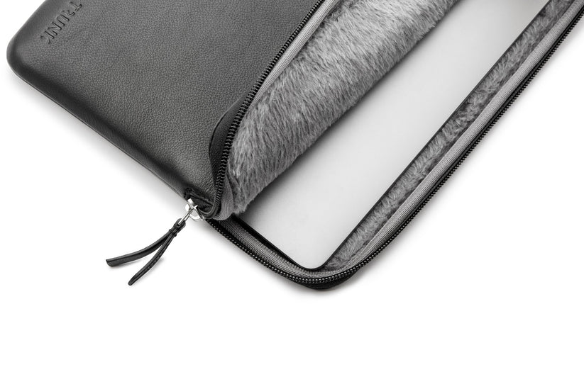 Pouzdro pro MacBook Pro 14" Trunk Leather Sleeve - černé - istyle.work