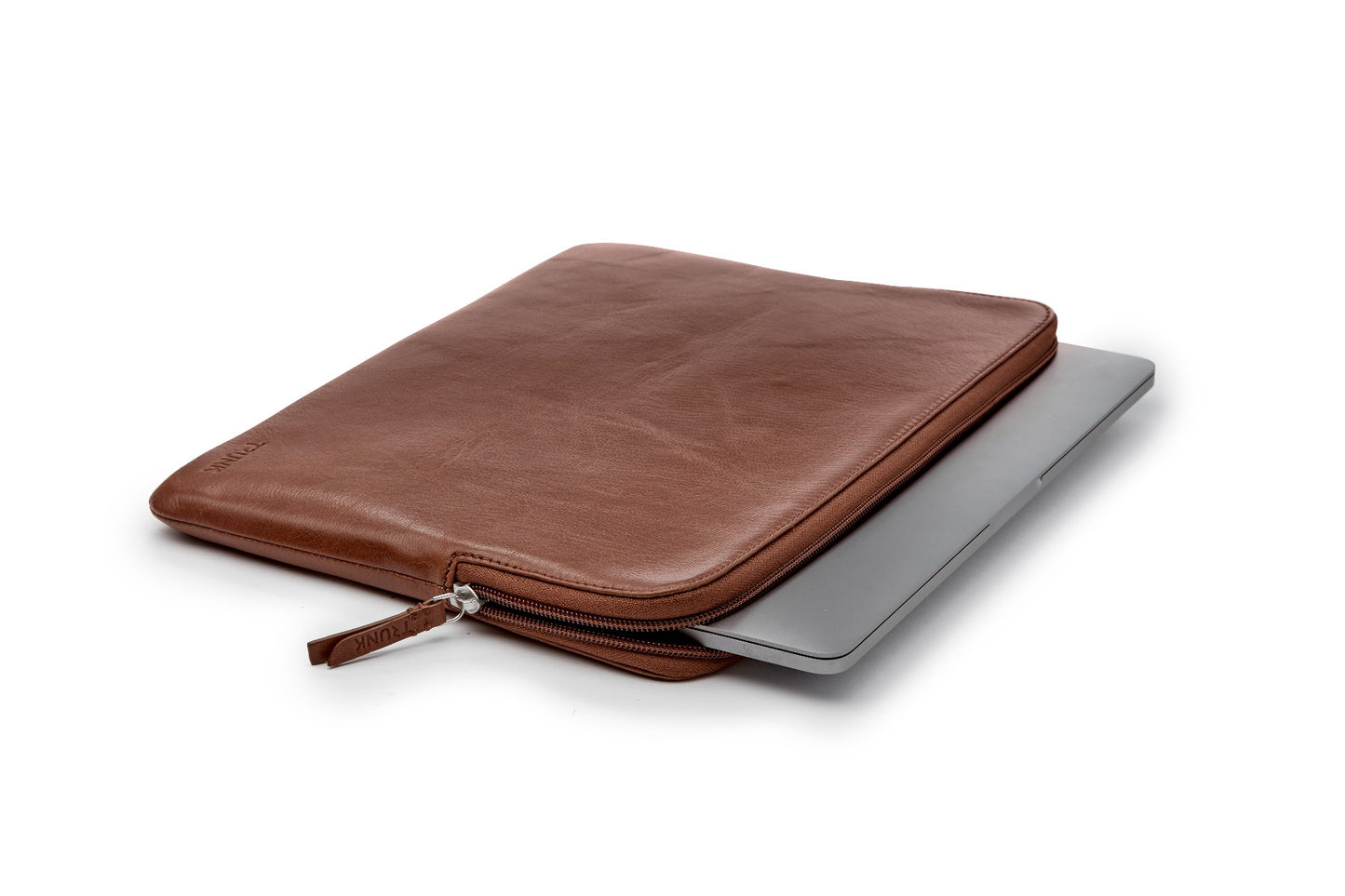 Pouzdro pro MacBook Pro 14" Trunk Leather Sleeve - hnědé - istyle.work