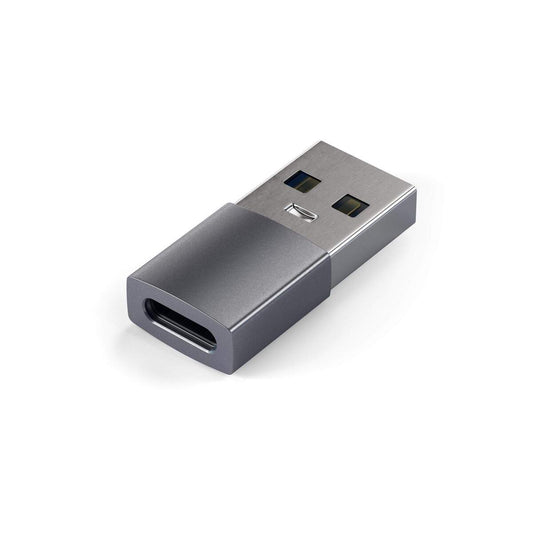 Hliníkový adaptér Satechi USB-A na USB-C - vesmírně šedý