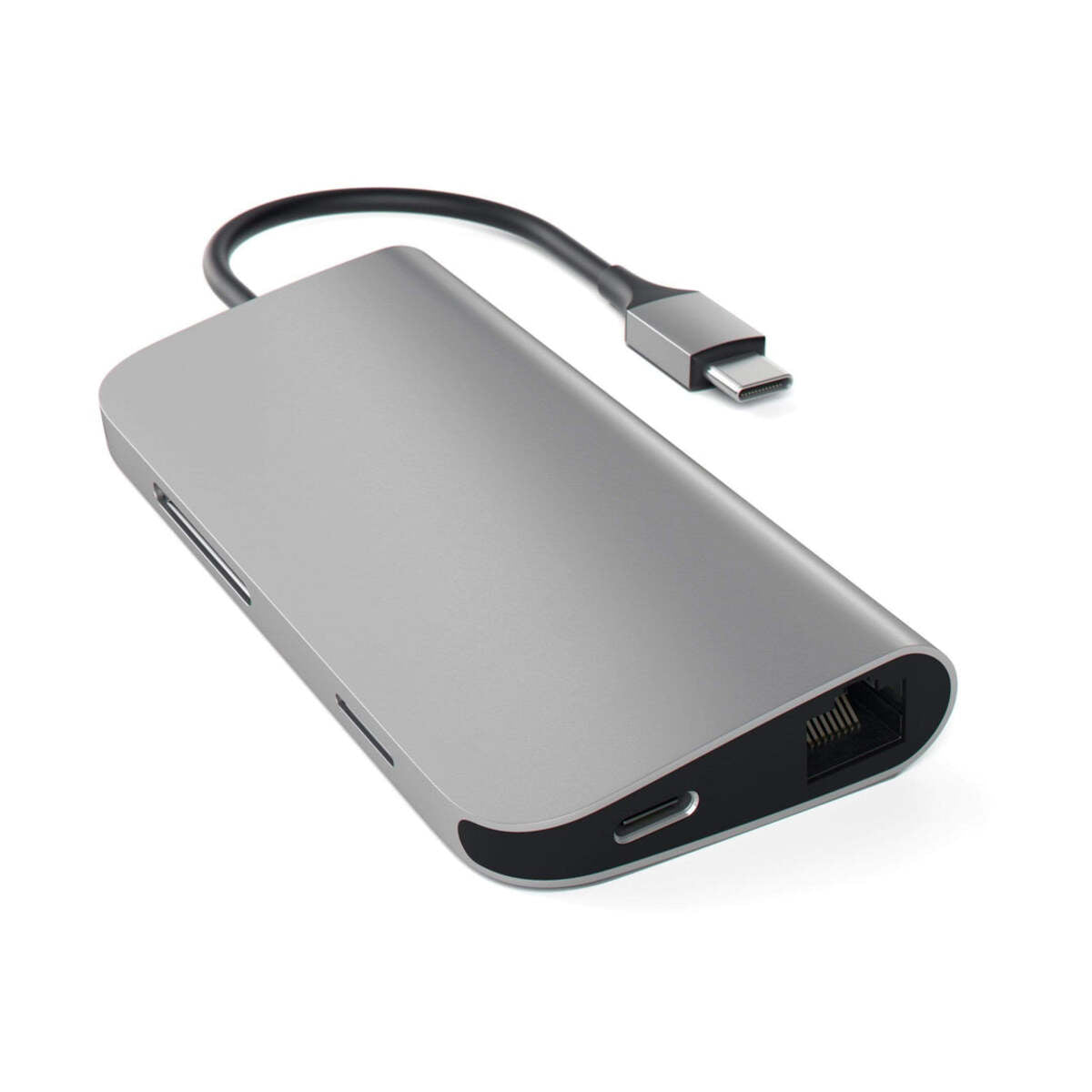 Hliníkový víceportový USB-C adaptér Satechi - vesmírně šedý - istyle.work