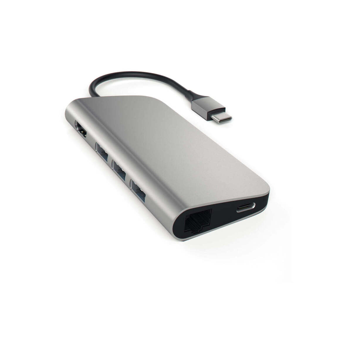 Hliníkový víceportový USB-C adaptér Satechi - vesmírně šedý - istyle.work