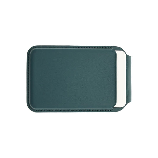 Skládací kožená MagSafe peněženka Dviced – modrá - istyle.work