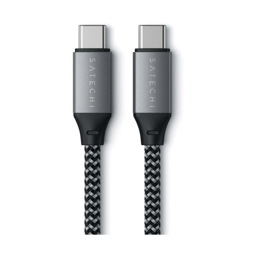 25cm kabel USB-C na USB-C Satechi - vesmírně šedý - istyle.work