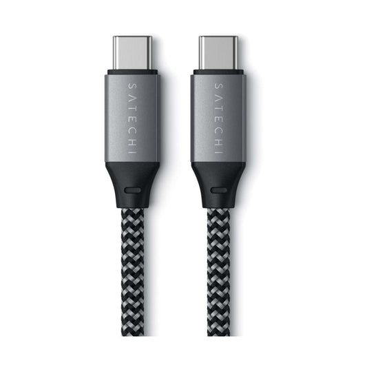 25cm kabel USB-C na USB-C Satechi - vesmírně šedý - istyle.work