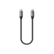 25cm kabel USB-C na USB-C Satechi - vesmírně šedý - istyle.work