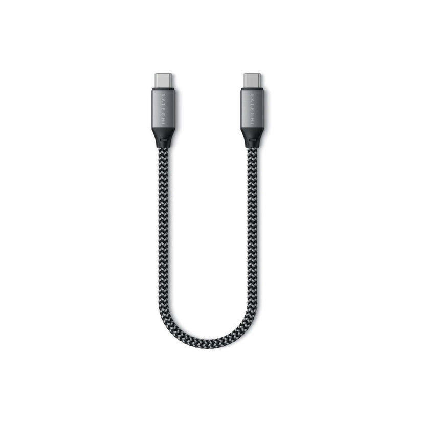 25cm kabel USB-C na USB-C Satechi - vesmírně šedý - istyle.work