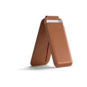 Magnetický stojánek s peněženkou pro iPhone Satechi - hnědý - istyle.work