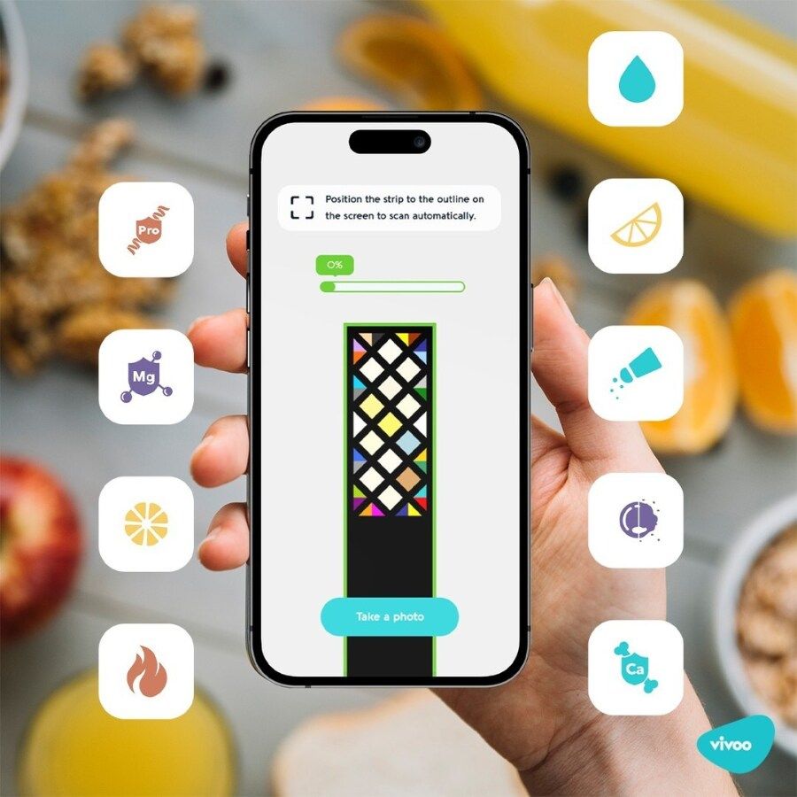 Testovací proužek Vivoo - istyle.work