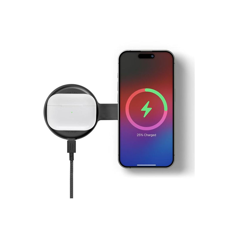 Cestovní bezdrátová nabíječka Native Union Voyage 2-in-1 Qi2 - černá - istyle.work