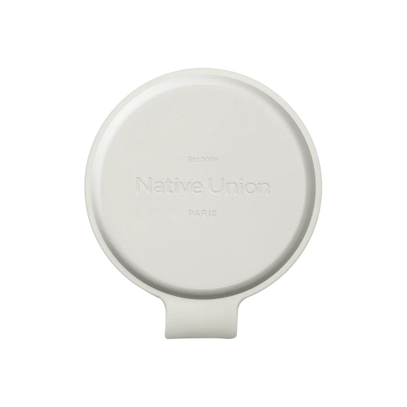 Cestovní bezdrátová nabíječka Native Union Voyage 2-in-1 Qi2 - stříbrná - istyle.work