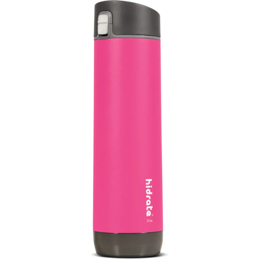 Inteligentní nerezová láhev HidrateSpark Steel 620 ml - růžová